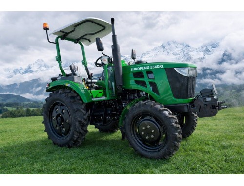 Трактор EUROFENG 554DXL 50к.с, 4х4, на потужному шасі, реверс, євроанавіска із сергою, козирок